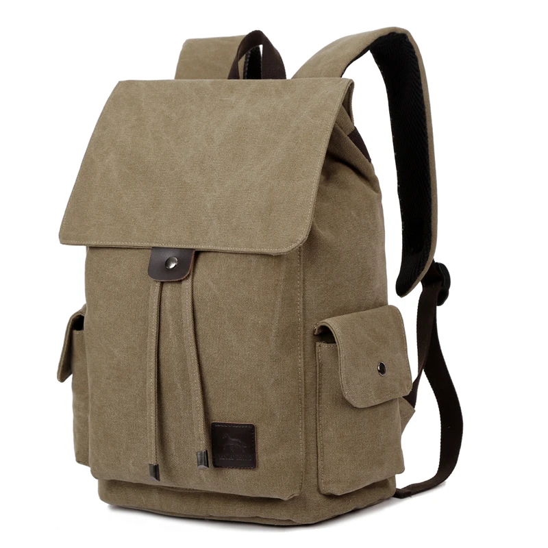 canvas camping backpack