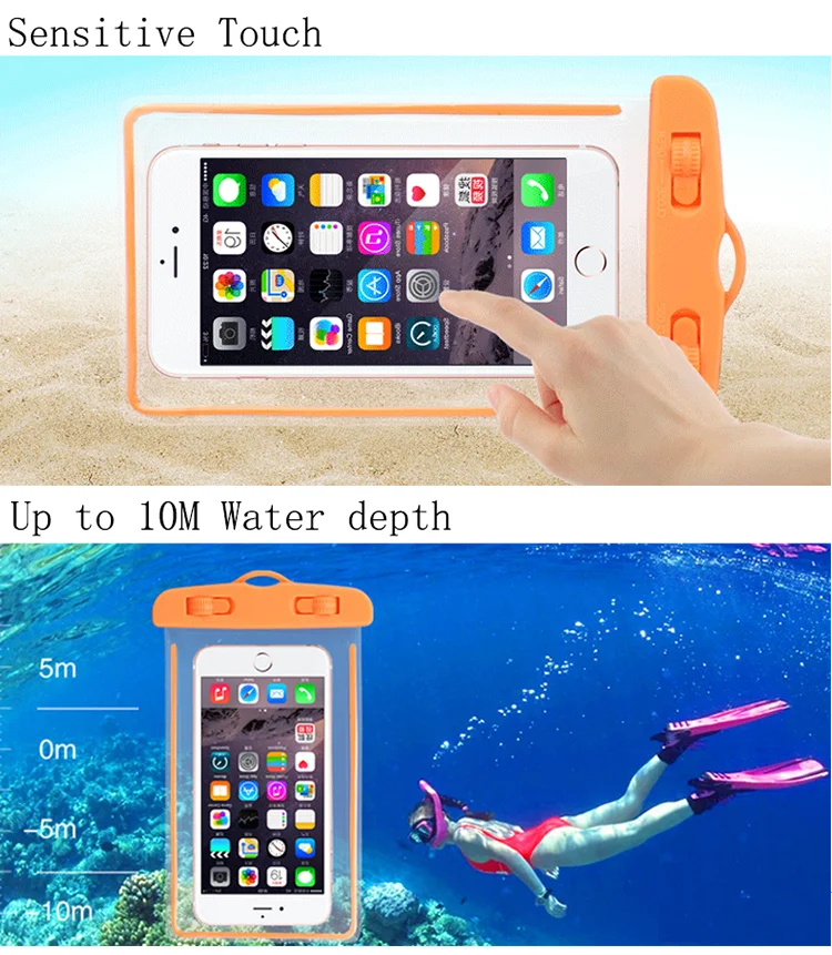 New Products Universal Plastic Water Proof Cases Mobile Phone Smartphone Pvc Waterproof Dry