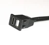 h-d-m-i to USB panel mount snap-in extension cable