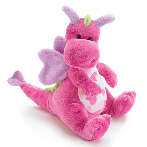 pink dragon stuffed animal