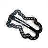 Lady's snap hair pins black metal hair pins for women