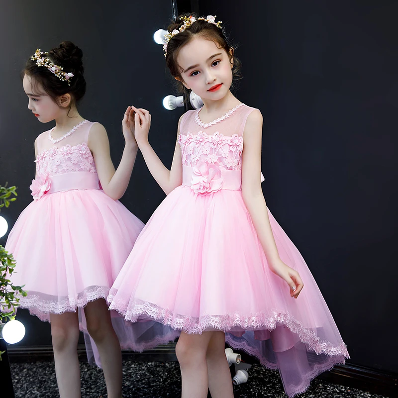 

kids Girls Summer bluey Children's Princess Skirt 2020 Flower Party wholesale kids dress