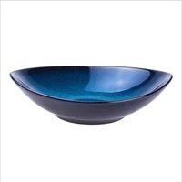 

Japanese kiln glazed Household sala rice bowl Tableware ceramic fruit fish dish plate