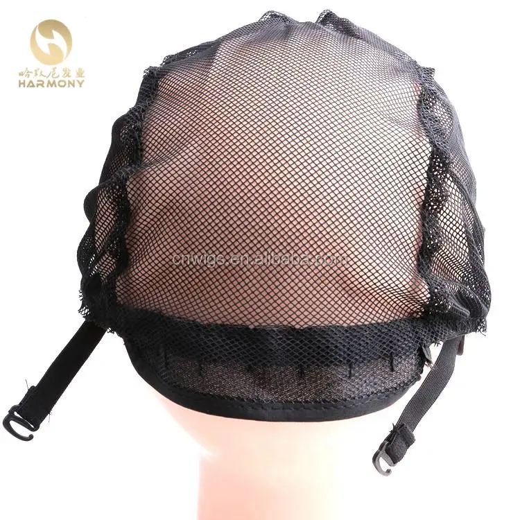 Xuchang Harmony No U Part Adjustable Ventilation Wig Caps Mesh Weaving Hair Net Cap For Making