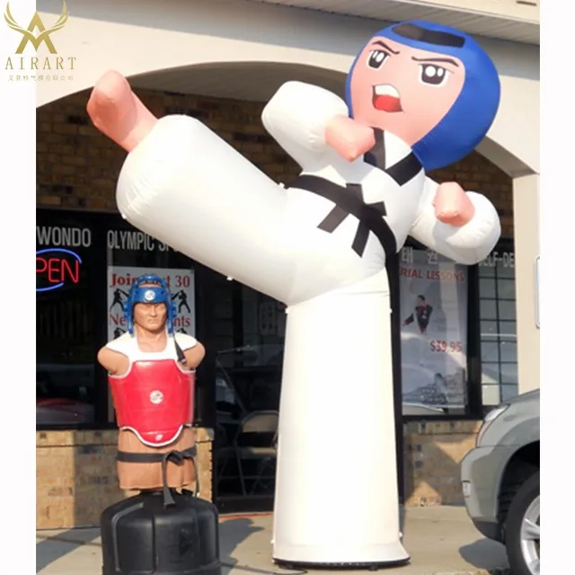 Custom Inflatable Karate Guy,Karate Boy Balloon,Advertising Inflatable ...