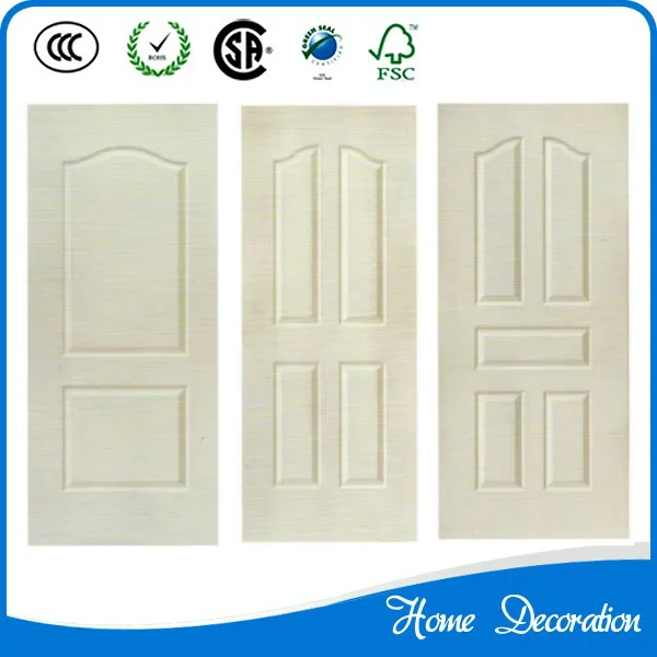 solid wood ornamental real wood door veneer molded door skin