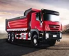 Iveco ethiopia diesel 10 wheel 11-25ton 6*4 middle size dimensions dump truck for sale