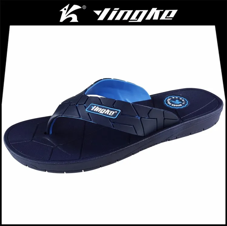 Fashion summer comfortable pvc mens flip flops beach slippers sandals