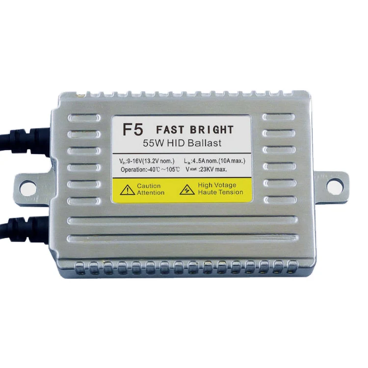 Fast start F5 55w xenon hid headlight ballast