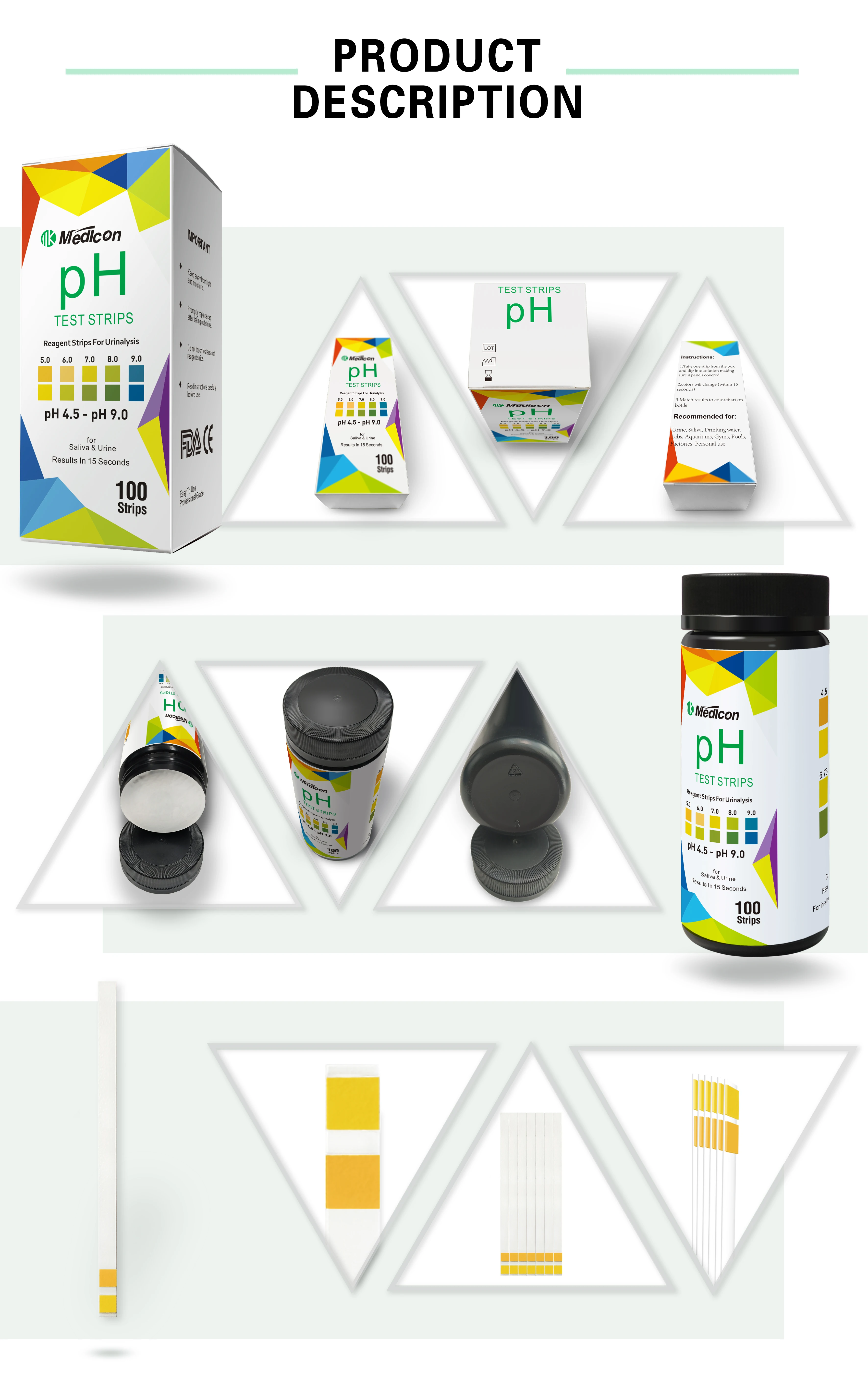 Amazon Supplier Urine Ph Ph Reagent Test Ph 4.59.0 Buy Urine Ph