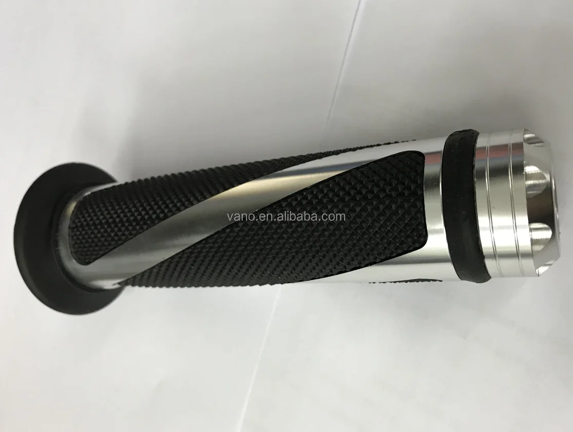 Motorcycle Rubber Aluminum handle grip with 25MM diameter