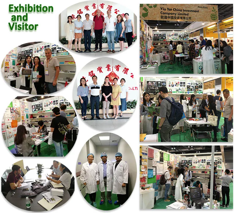 Exhibition and visitor