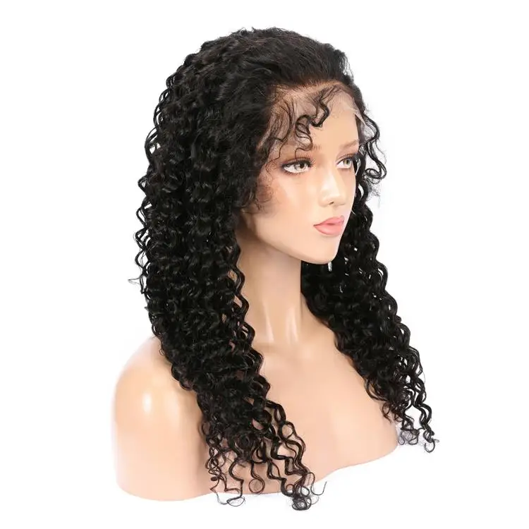 

Pre Plucked Human Hair Wigs Density 150% HD Swiss Lace Transparent Cheap Silk Top Full Lace Wig