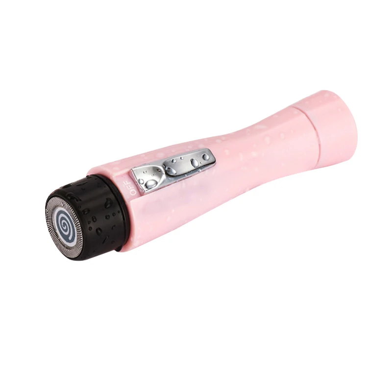 

Wholesale Mini Lady Shaver Portable Painless Facial Hair Remover For Women At Home, Pink