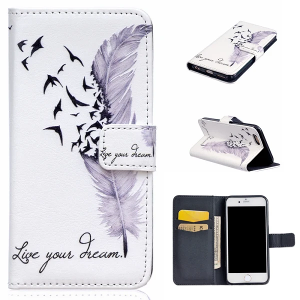 

High Quality Painted Leather Mobile Phone Case for iphone6 6s plus