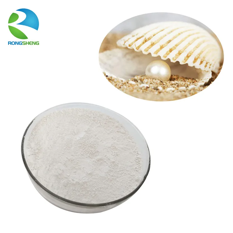 

Cosmetic grade 100% pure natural pearl pigment powder, White