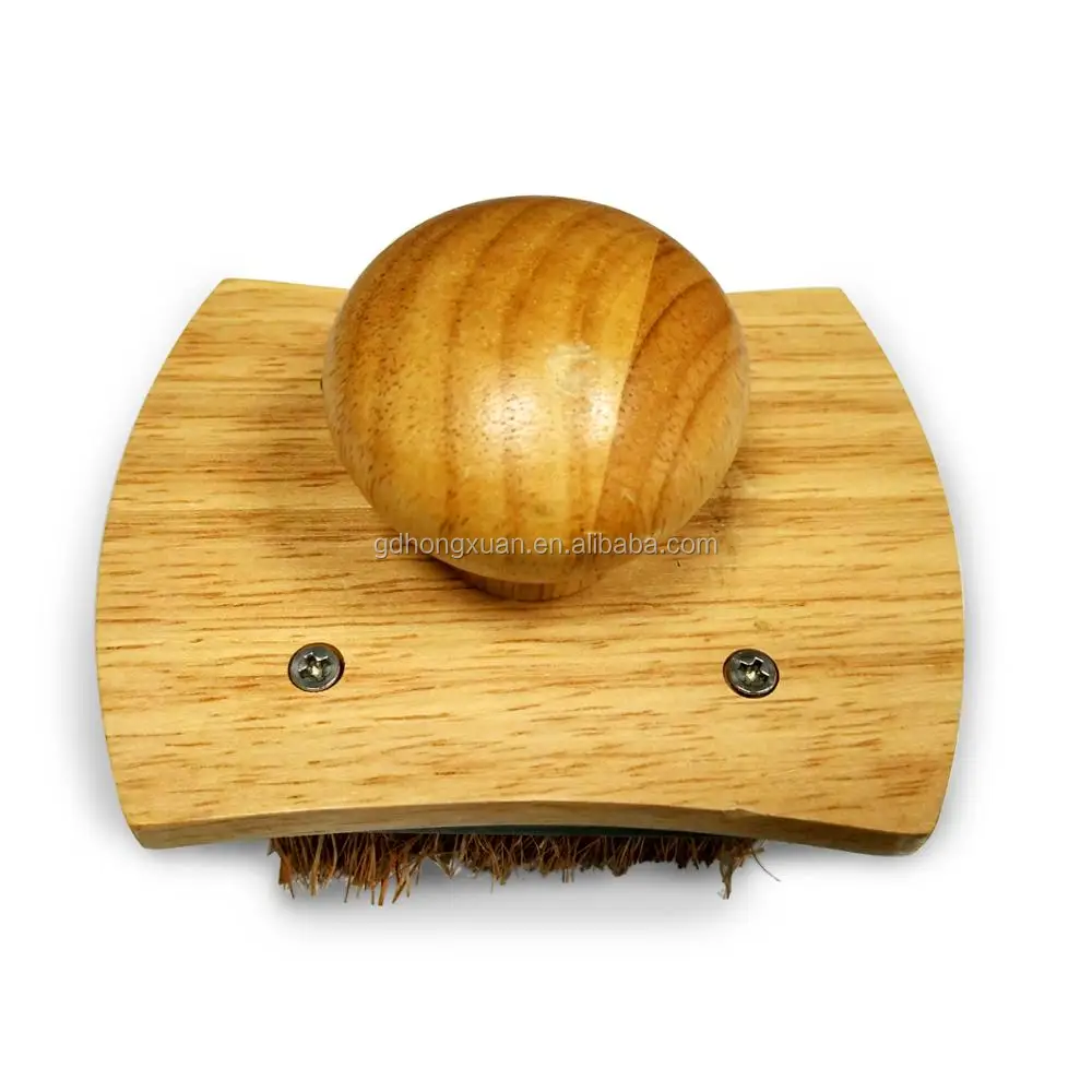 Natural Coconut Bristle Kitchen Pot Cleaning Brush Ecofriendly Solid