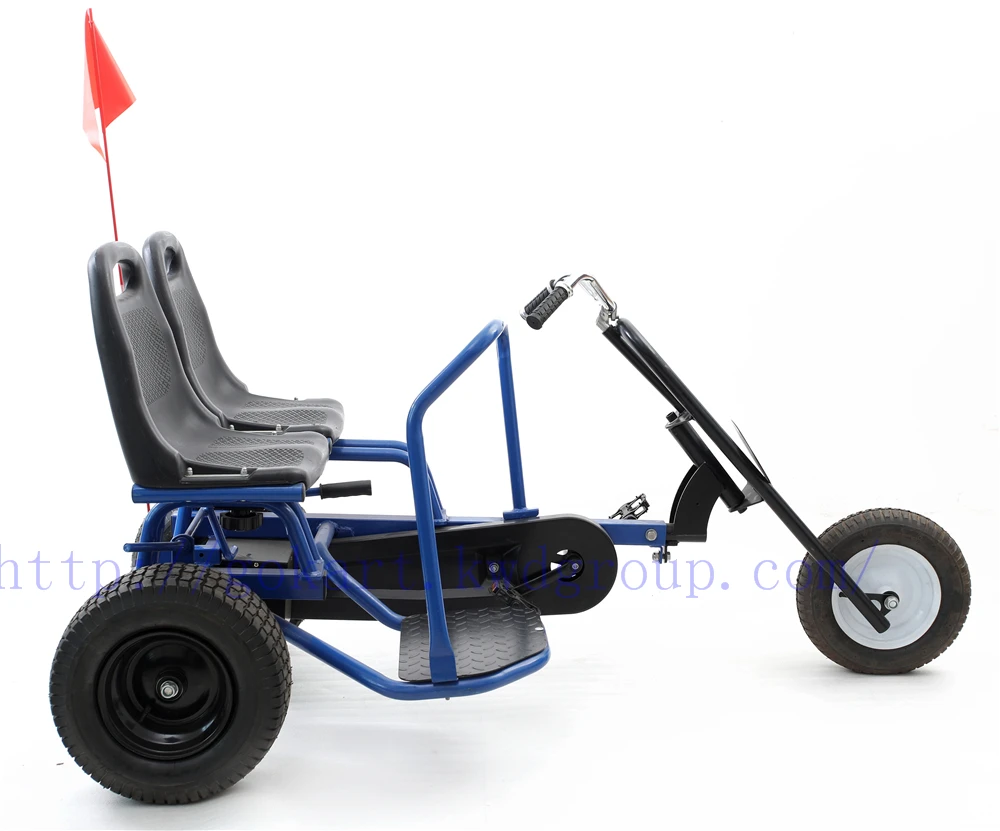 adult pedal go kart 2 seater