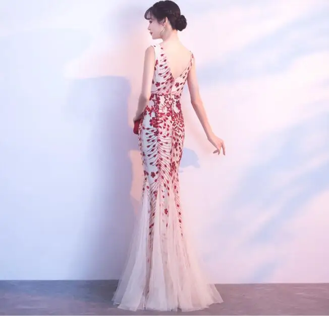 
USA Best Selling V Neck Women Dress Soft Tulle V Neck Women Dress 