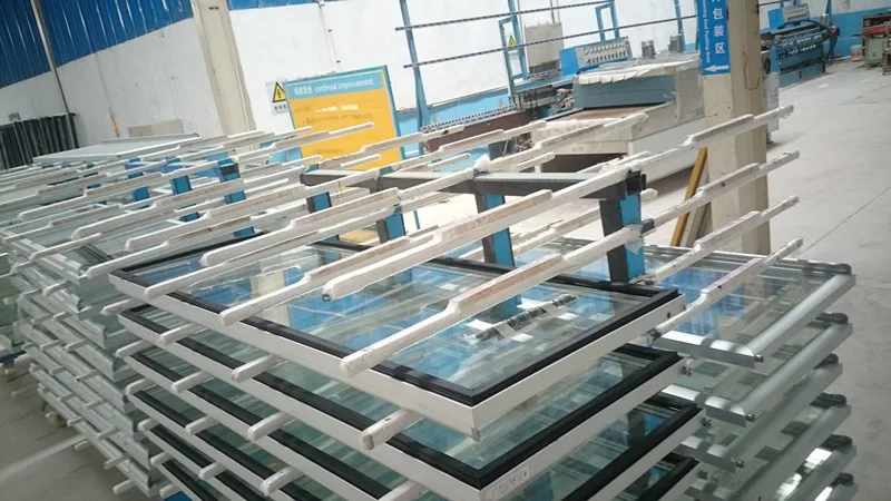 commercial walk-in freezer aluminium glass door for freezer parts