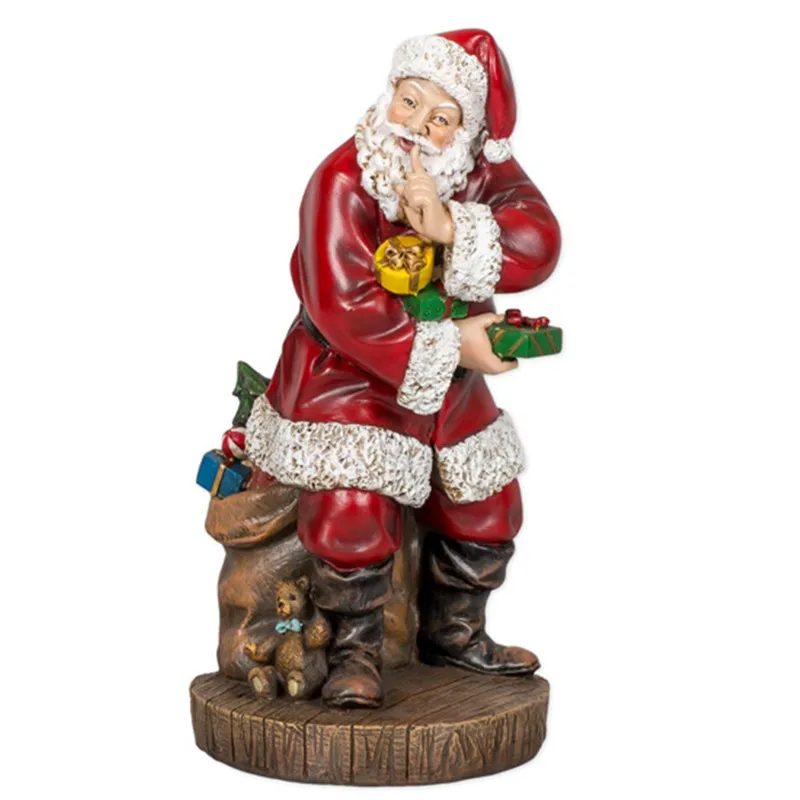 christmas resin statues