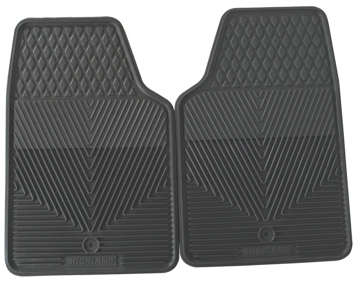 Fits Chevrolet Traverse All Weather Semi Custom Black Rubber Floor