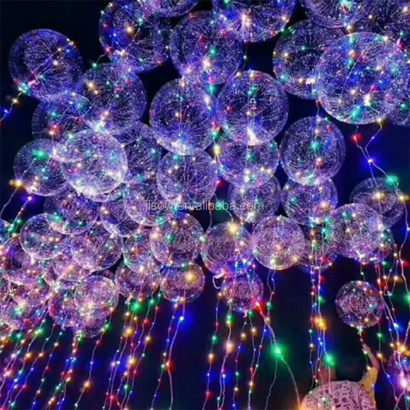Led String Lights Flasher Lighting Balloon Children Kids Led String Lights Flasher Lighting