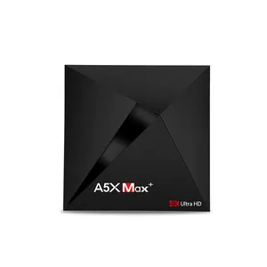 A5X Max+ 4K Android TV Box Rockchip RK3328