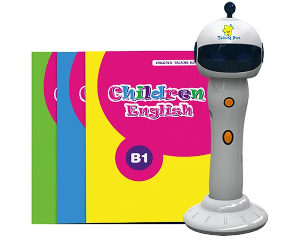 Electronic baby toys Fashionable Recording Pen and English Talking Pen Book Children Learning 3 Books for kid