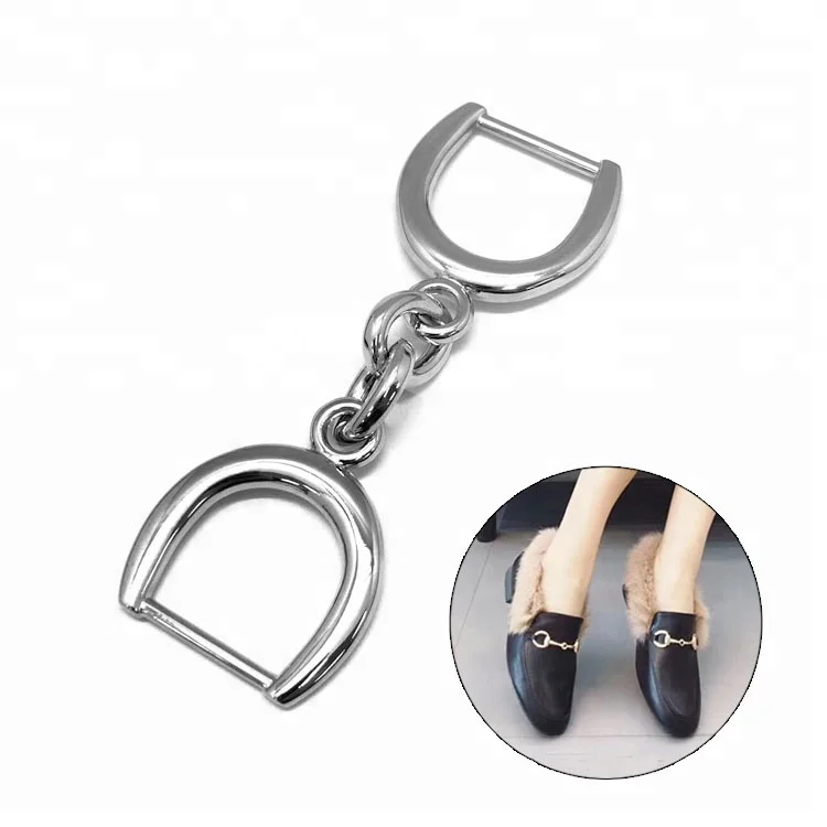 Wholesale Ladies Shoe Decoration Accessories Metal Custom Shoe Buckle