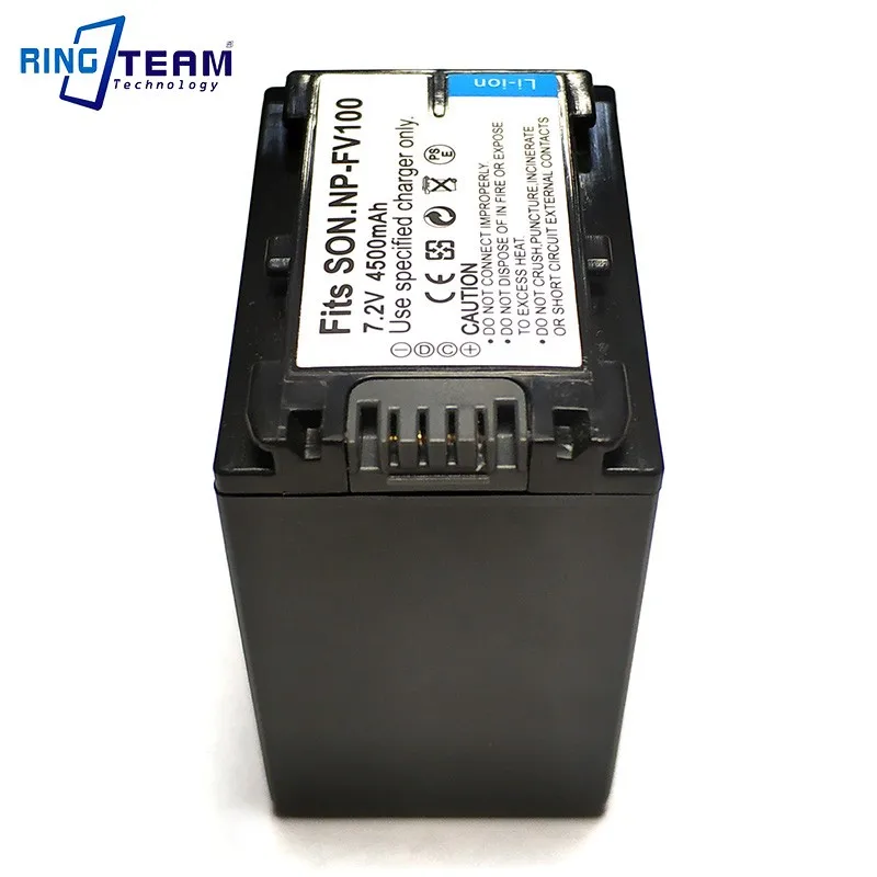 NP-FV100 4500mAh 7.2V Camcorder Battery for Sony NP-FV30 NP-FV50 NP-FV70 SX83E SX63E FREE SHIPPING details