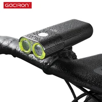 

Gaciron Waterproof 1600 Lumen MTB USB Rechargeable Bike Light Cycling Lights Front Handlebar Cree LED Bicycle Lights