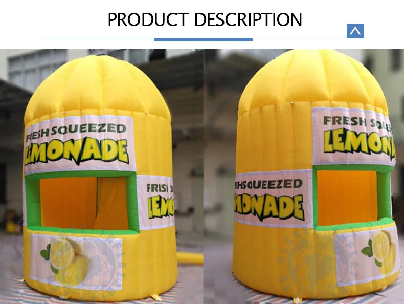 Good Quality Lemonade Stand Inflatable Lemonade Kiosk Lemonade Booth