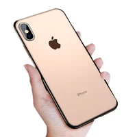 

OTAO Transparent Phone Cover For IphoneX Xs Max XR 7 8 Plus Super Thin Mobile Shell Case