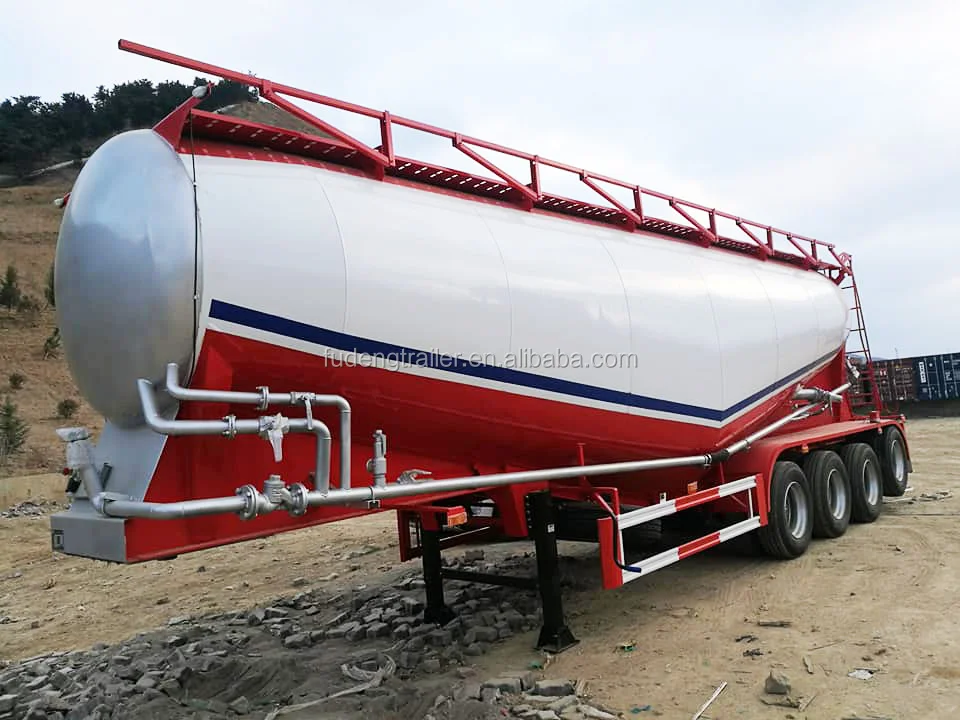 Dry cement bulk tanker