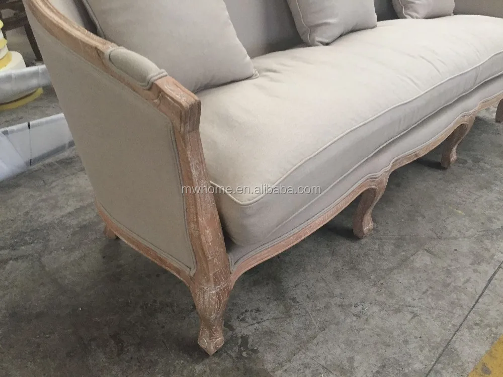French Style Fabric Upholstered Provincial Couch Buy French