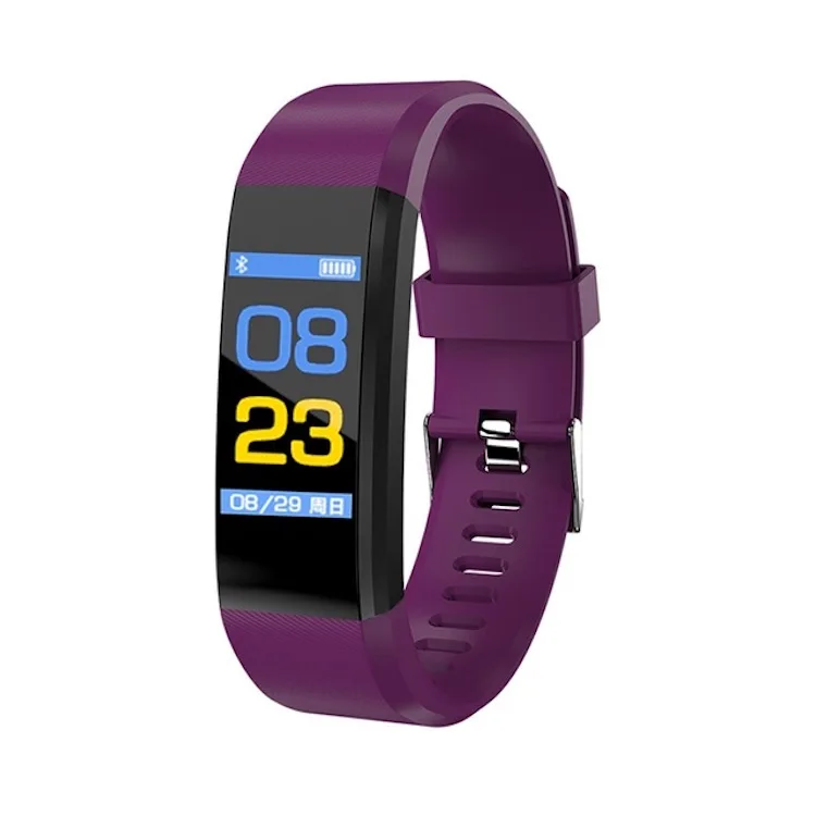 

ID115 HR Plus smart band blood pressure heart rate monitor intelligent bracelet fitness bracelet tracker