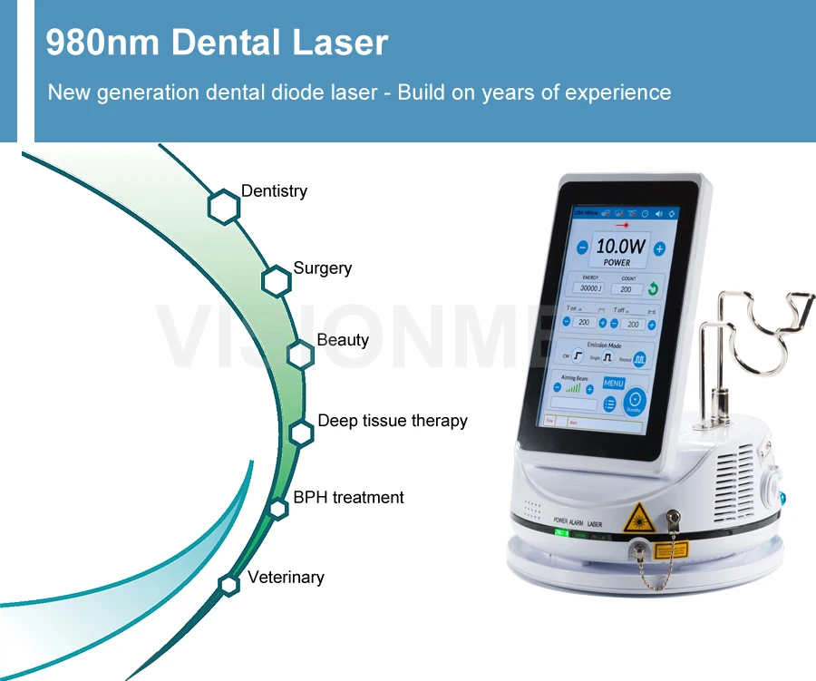 10w 980nm Diode Dental Laser Machine For Soft Hard Tissue Buy 980 Nm
