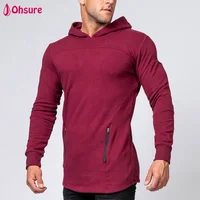 

Pima cotton hoody mens sport hoodie pullover sweatshirt activewear gym hoodie