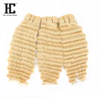 

New Arrival 613 Blonde Deep Wave Bundles Brazilian Remy Human Hair Deep Wave Bundles