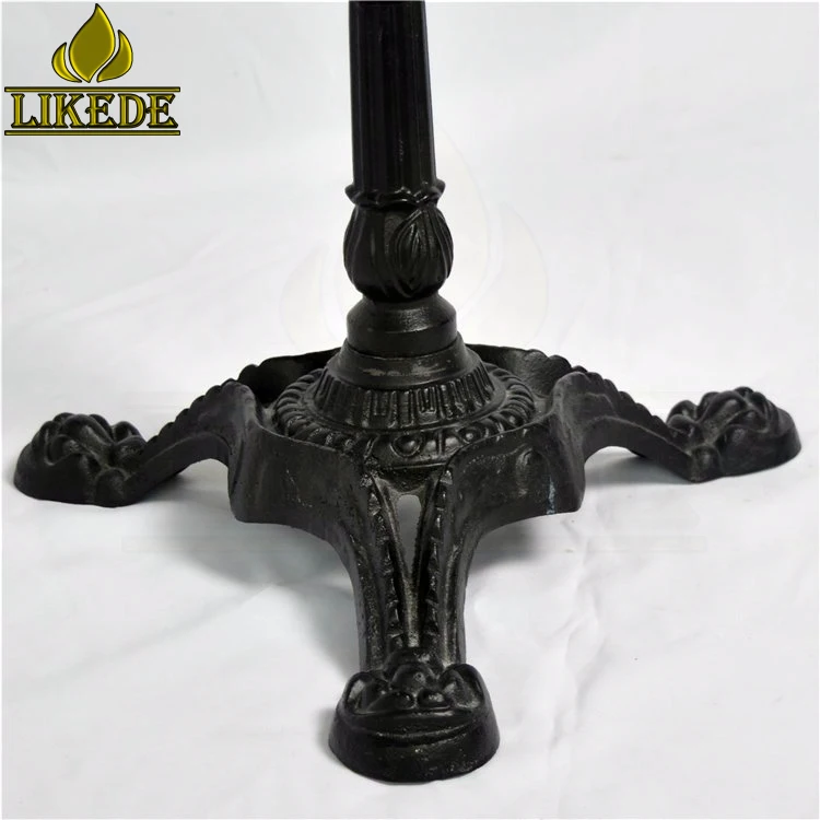 Classical Western-Style Dining and Coffee Table Legs 3 Feet Cast Iron Decorative Metal Furniture Legs