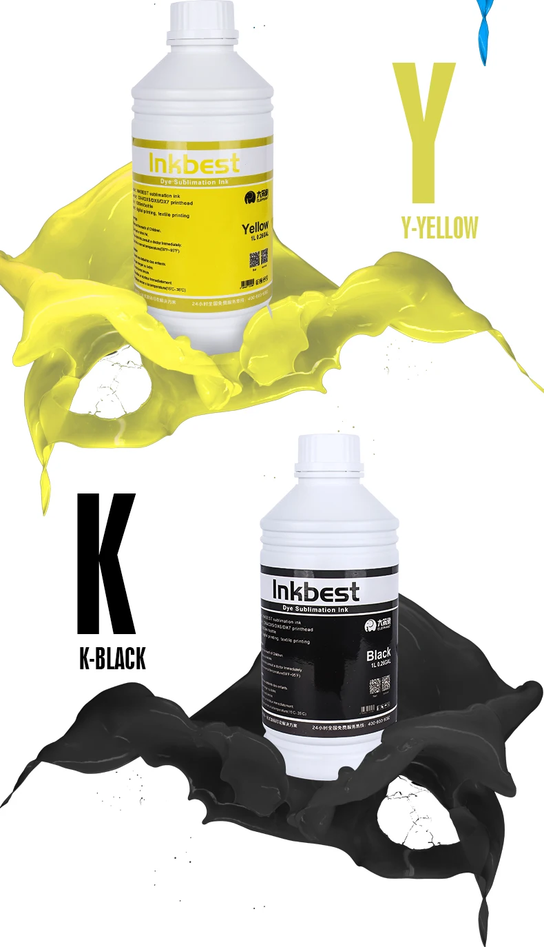 guangzhou wholesale sublimation refill ink cmyk for wf7720/l130