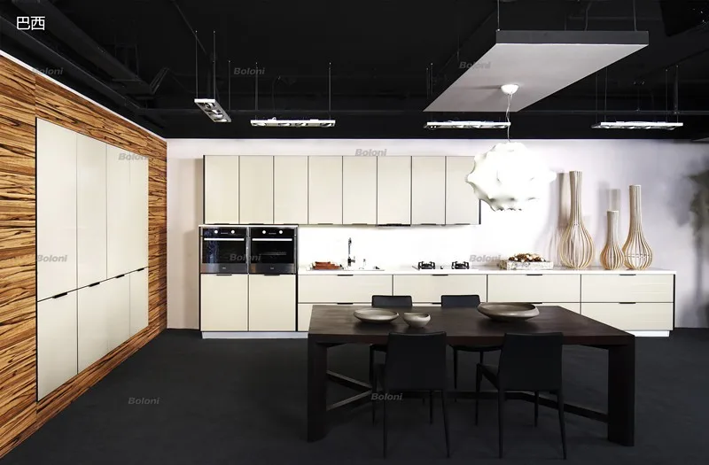 European Style Colored Glass Doors Kitchen Cabinet - Buy Kitchen