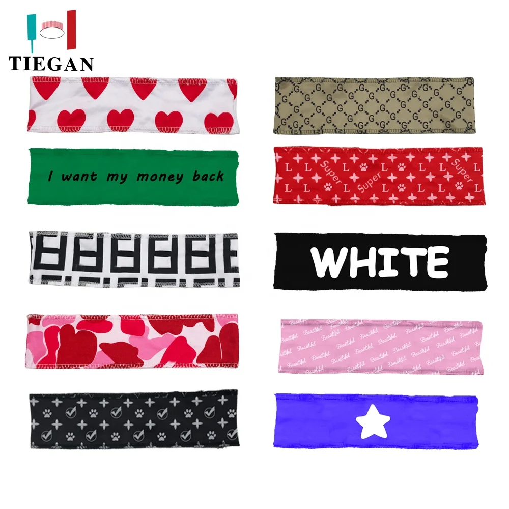 Wholesale Custom Printed Logo Designer Headband For Women Buy