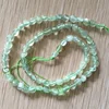 Prehnite stone 6-7mm random shape green quartz /loose gemstone