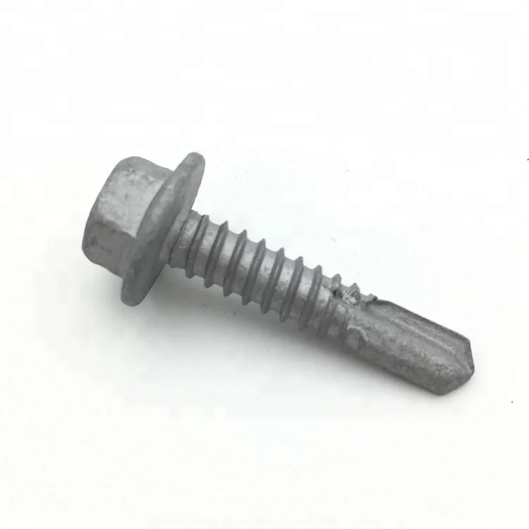 
Galvanised Hex Washer Head Tek Screw Self drilling Screws 