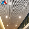 Moisture proof Powder coating Aluminum Metal TU-shaped Ceiling