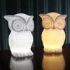 Hot sale in Germany led lights home decoration creative owl design led night light Bedside lamp night light for kids