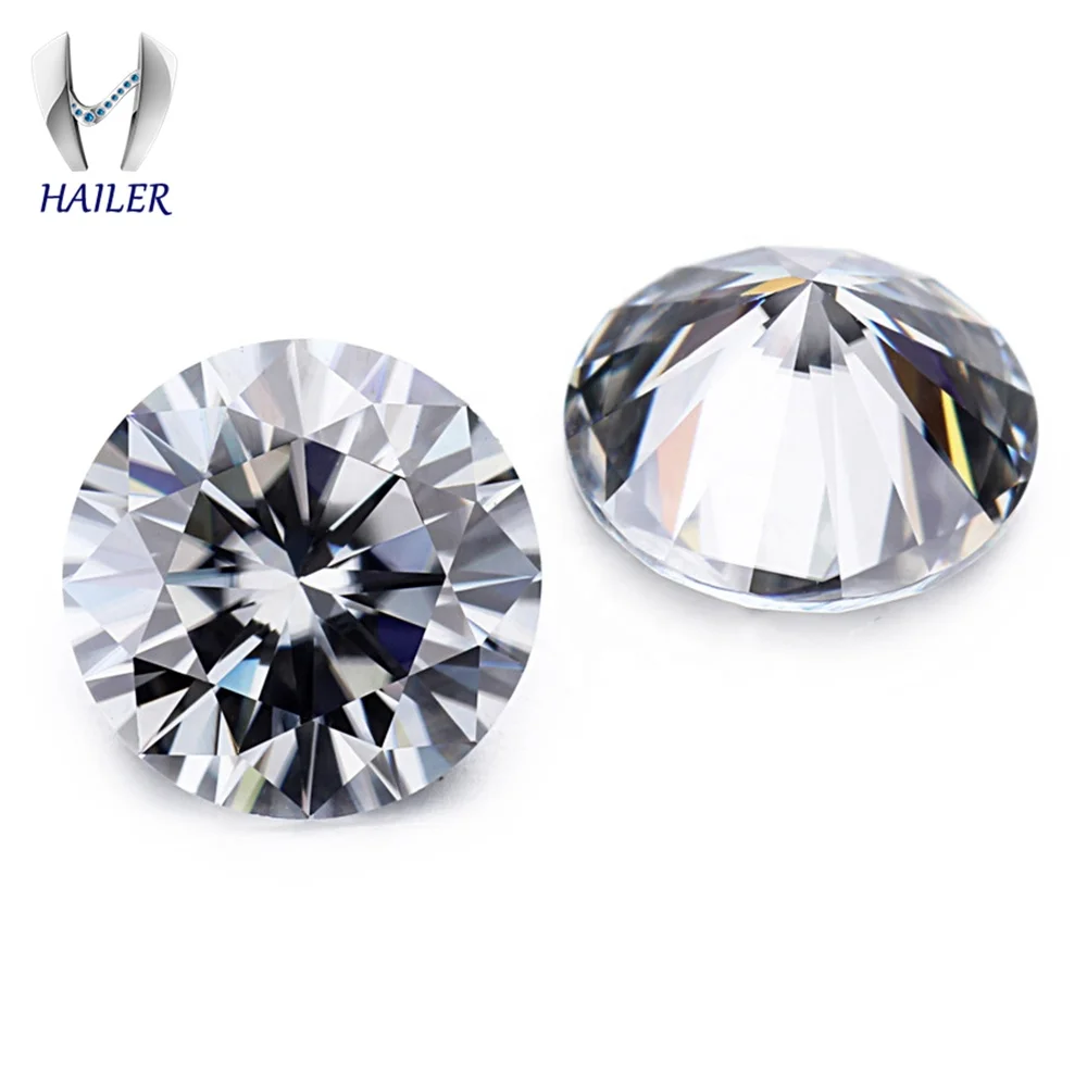 

Factory customized rough loose stone grey gray moissanite diamond for jewelry making