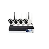 Plug and play 720p new wireless security hd ip camera 4ch nvr kit